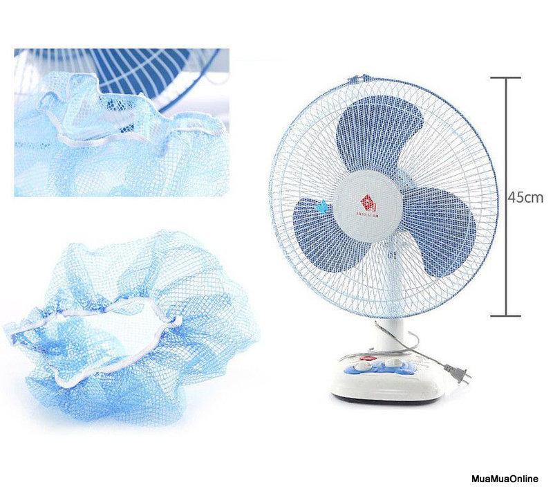 Màn lưới bọc máy quạt an toàn cho bé cao cấp