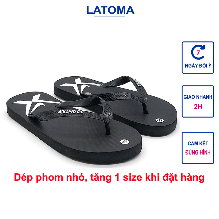 Dép xỏ ngón nam nữ đi biển chất liệu xốp nhẹ êm chân Latoma TA1091 (Nhiều màu)