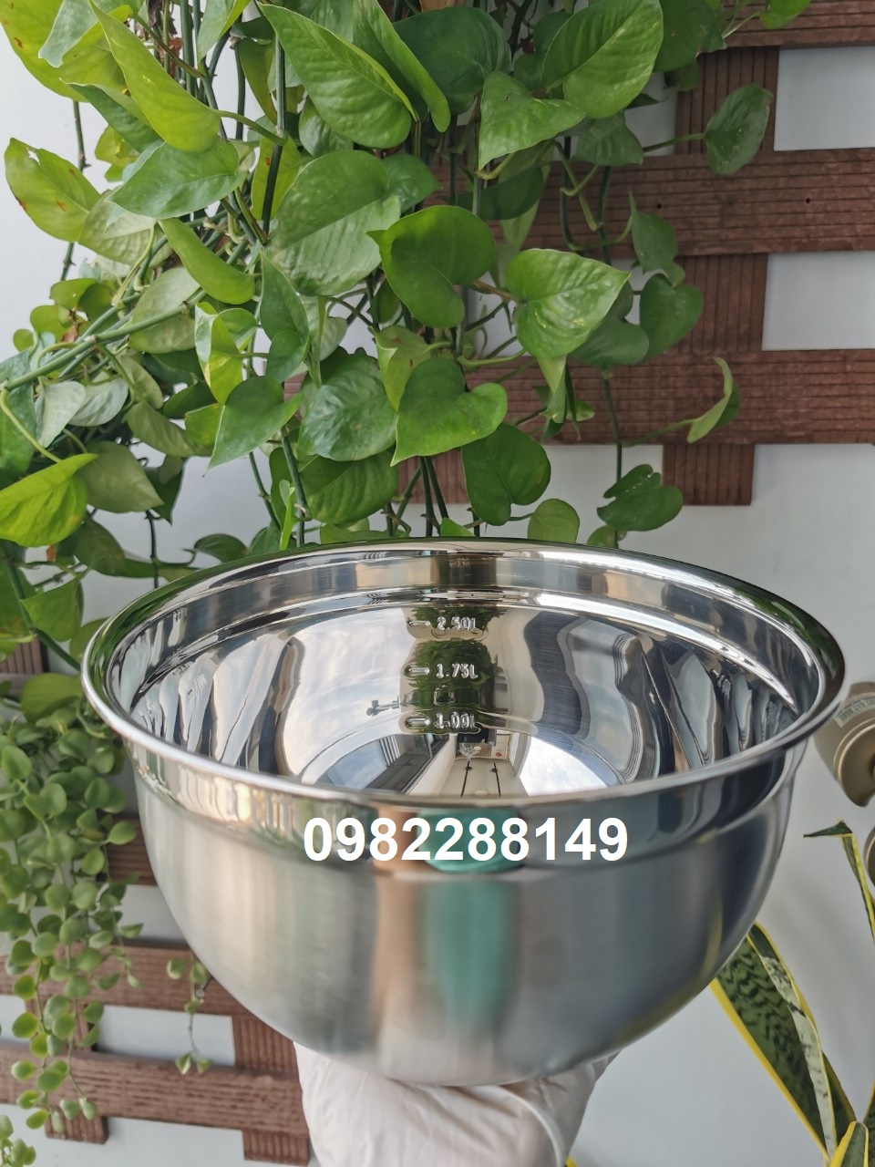 THỐ ĐÁNH TRỨNG,TRỘN BỘT INOX 304 (CÓ VẠCH CHIA,NHIỀU KÍCH THƯỚC)