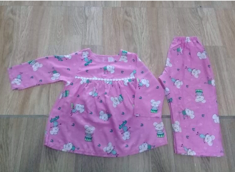 Đồ bộ dài tay chất tole hàng Việt Nam bé gái có 10 size từ 10 đến 30kg (được lựa mẫu- ĐỒ NHÀ MAY)