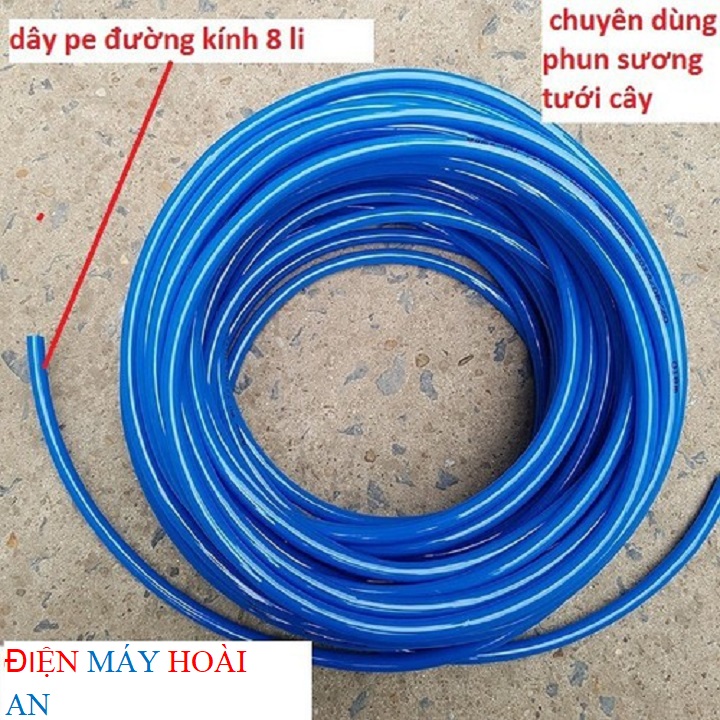 Combo 20m dây phun sương 8mm - 20M DÂY