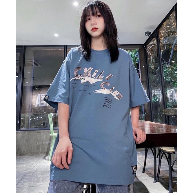 Áo Thun Printed Xanh CHILICLUB