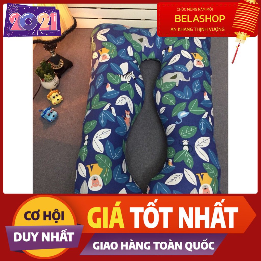 [HCM]Vỏ gối ôm bà bầu hình chữ u sẵn hàng tại tp HCM Mã hàng VGB1323