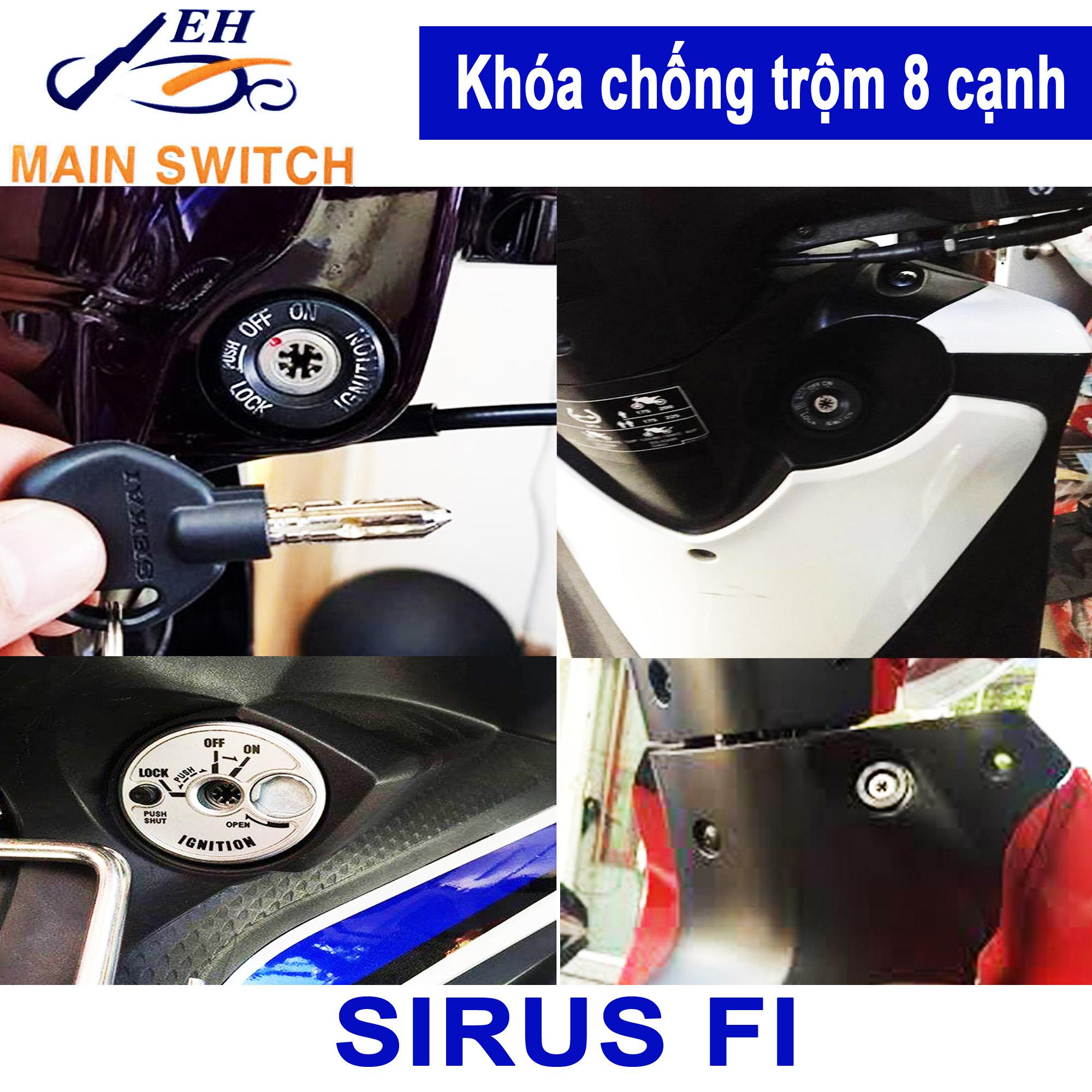Khóa chống trộm 8 cạnh Sirius FI
