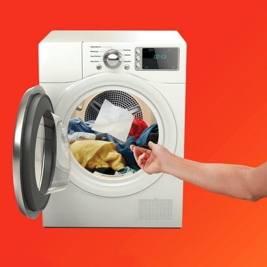 [HCM]Giấy thơm Bounce-Dùng cho máy sấy- Gói dùng thử 20 miếng