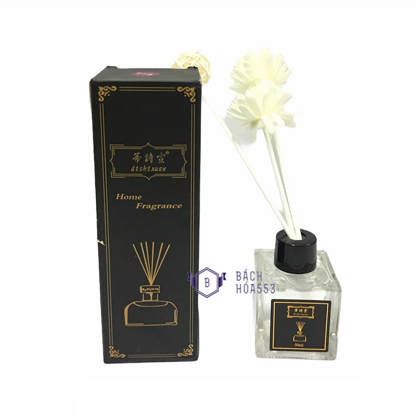 Chai tinh dầu thơm phòng que tự khuếch tán Longfine Therapy Diffuser Hando 50ml HD73