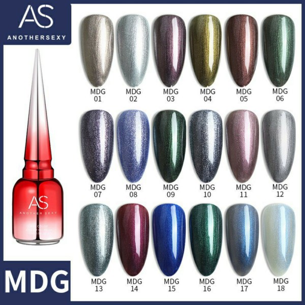 Sơn gel as mã mdg 15ml - chai đỏ