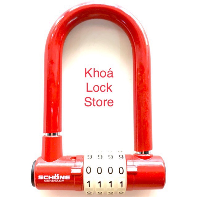Ổ khóa số SCHONE SC802 chiều dài càng khóa 125mm
