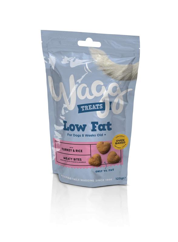 Thức ăn vặt cho chó WAGG LOW FAT TREATS 125g