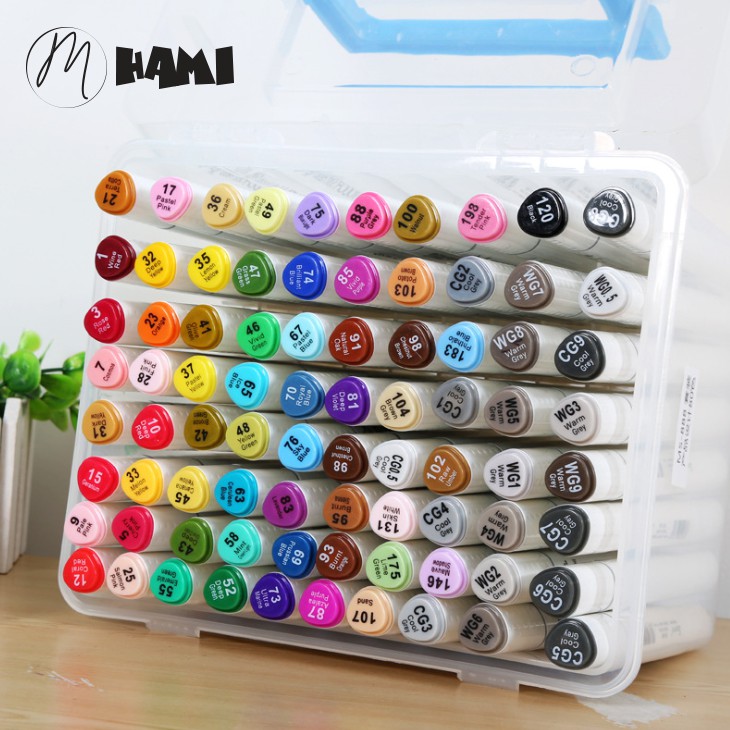 Bút Marker TOUCH SOFT HEAD 7 Bộ 60 Màu - 80 Màu
