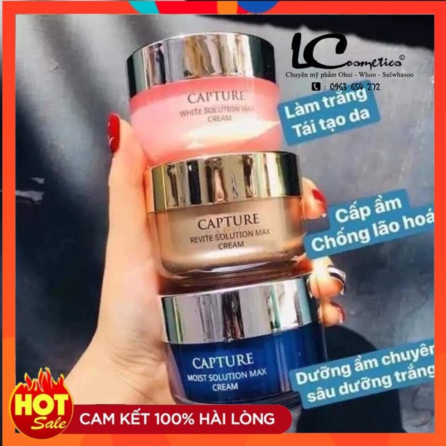 Kem dưỡng AHC Capture Solution Max Cream 50ml