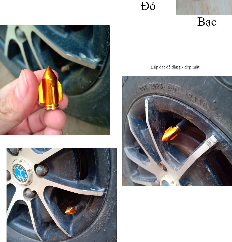 Ốc chân van xe máy hình tên ( giá 1 đôi )