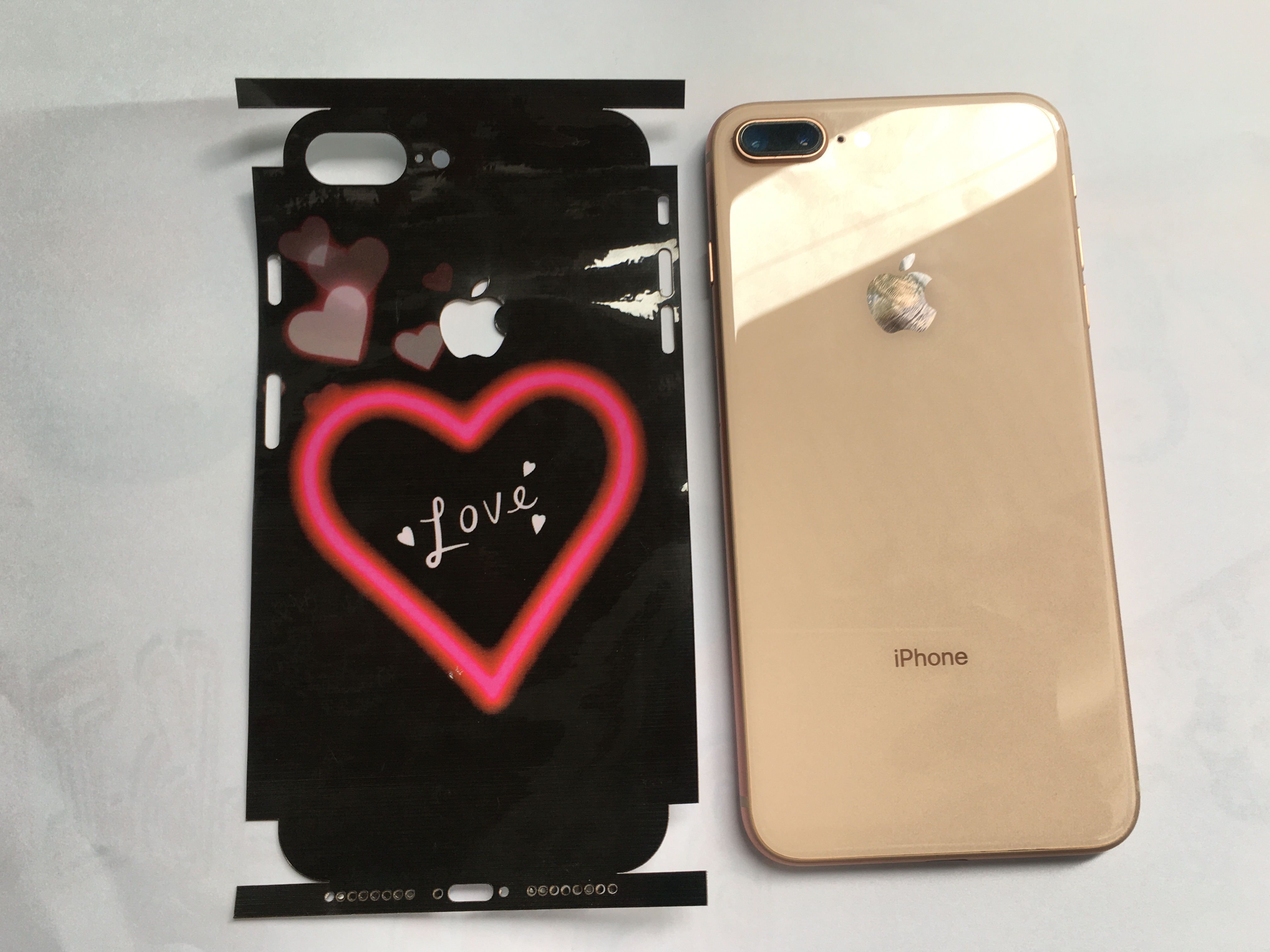 [HCM]miến Dán Skin ảnh 3D mặt lưng điện thoại Iphone 7 plus / 8 plus / 7 / 8