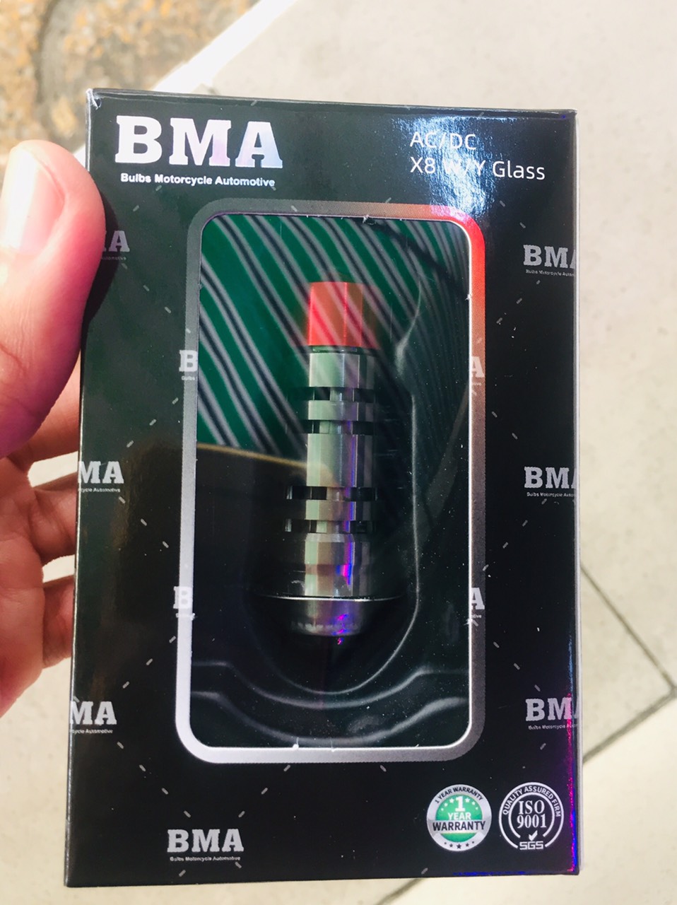 Bóng đèn bi cầu xe máy wave dream M5 BMA 2 chân