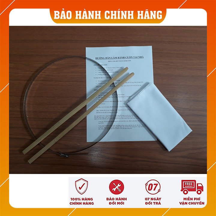 Dụng cụ làm bánh cuốn tại nhà