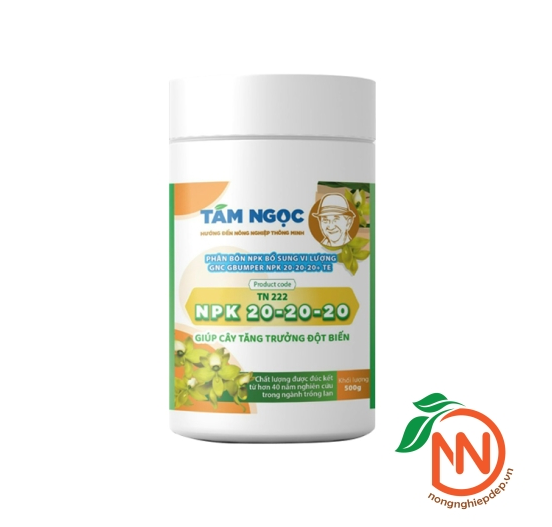 Phân Bón NPK 20-20-20 Tám Ngọc