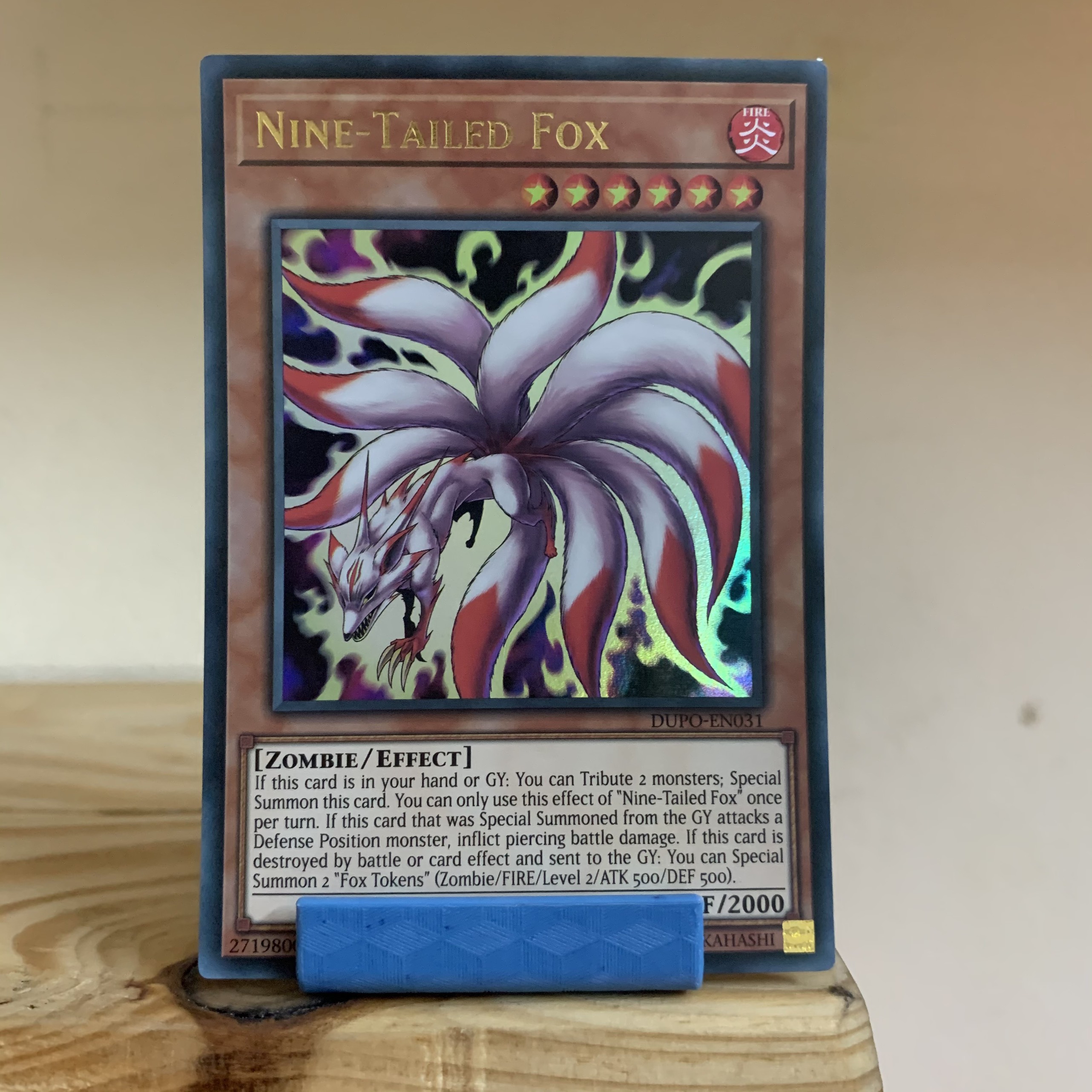 [ABC][Yugioh] Nine-Tailed Fox - DUPO-EN031 - Ultra Rare