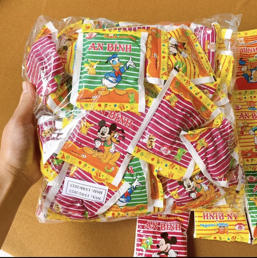 Mì tôm trẻ em An Bính ( COMBO 50 GÓI )
