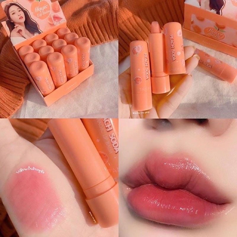 Son dưỡng môi trái bơ ,trái đào,trái dâu Thái Lan