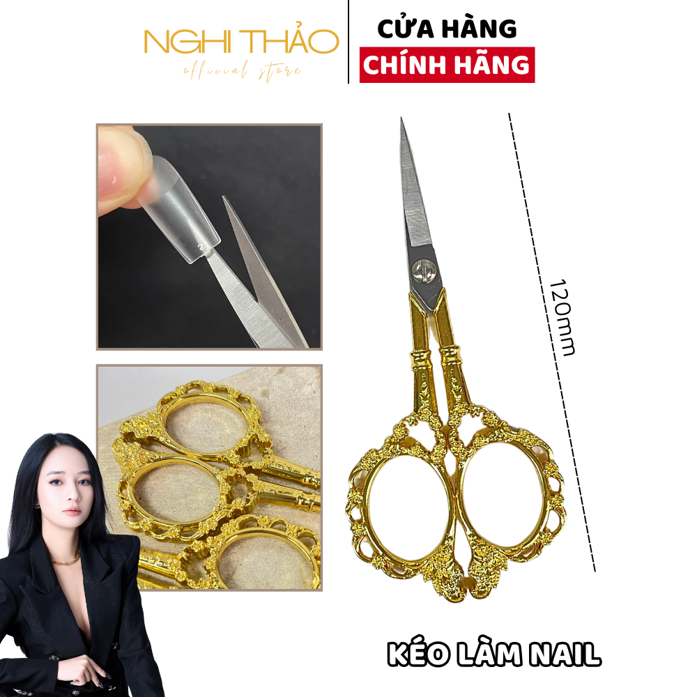 Kéo cắt móng giả hoàng cung Nghi Thảo