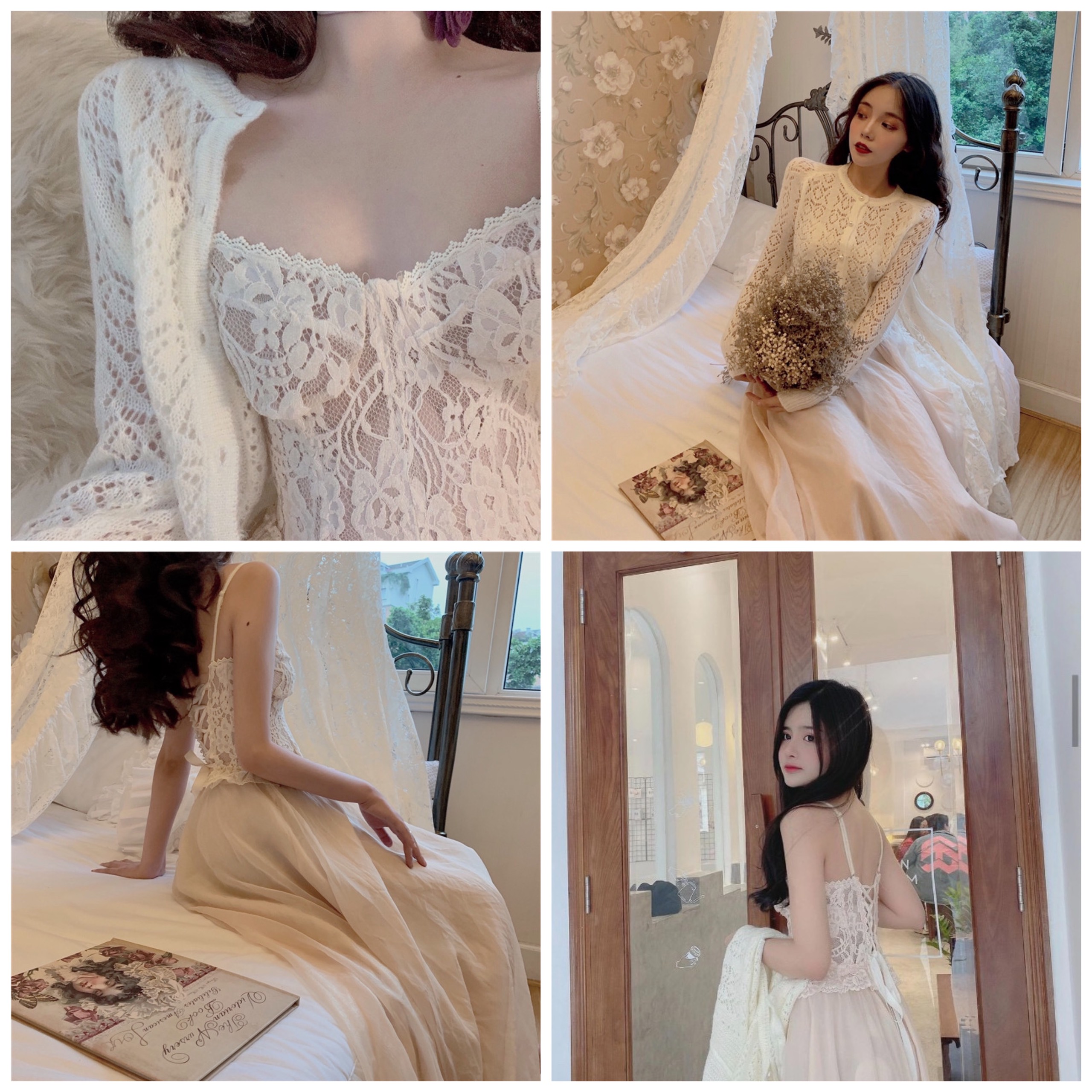 [ Video ảnh thật] VÁY CORSET PHONG CÁCH TIỂU THƯ