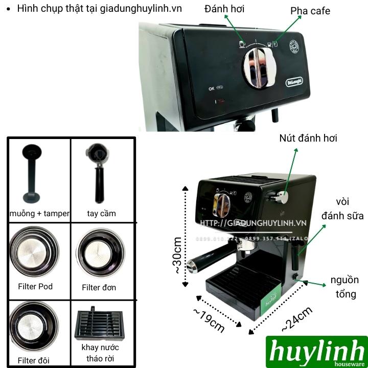 [Trả góp 0%]Máy pha cà phê Delonghi ECP31.21 - Hàng chính hãng