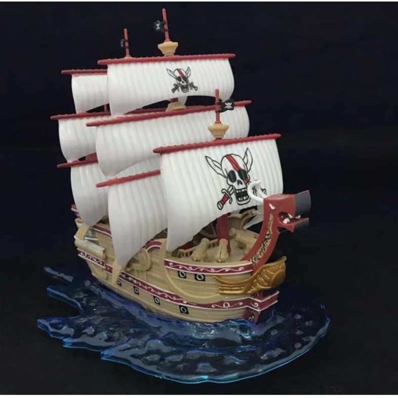 Mô hình thuyền tàu tứ hoàng shank - Mô hình one piece Mô hình vua hải tặc one piece