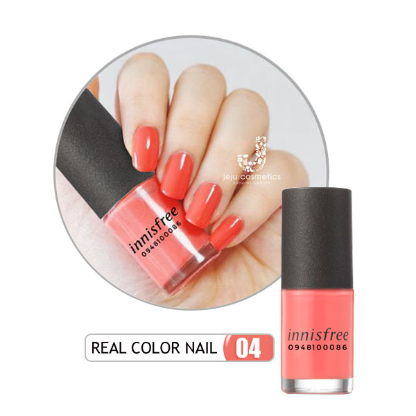 SƠN MÓNG TAY INNISFREE REAL COLOR NAIL màu số 04