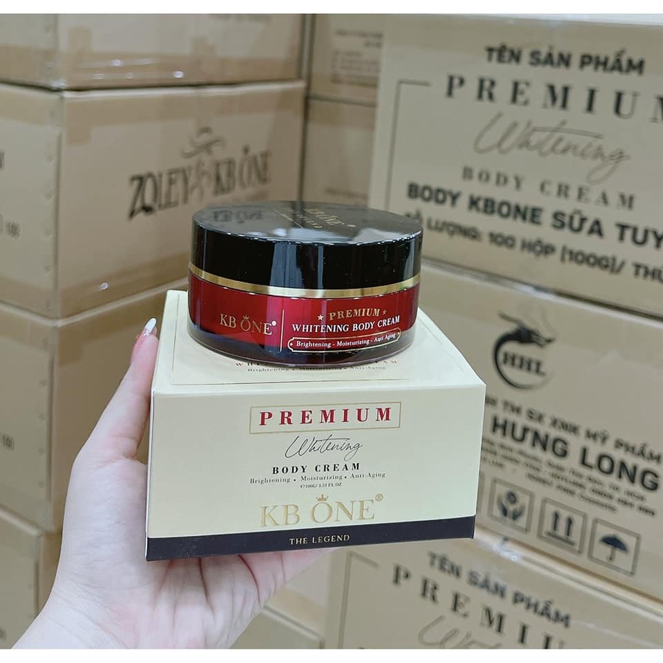 Kem Body Kbone Dưỡng Trắng Hộp 100g