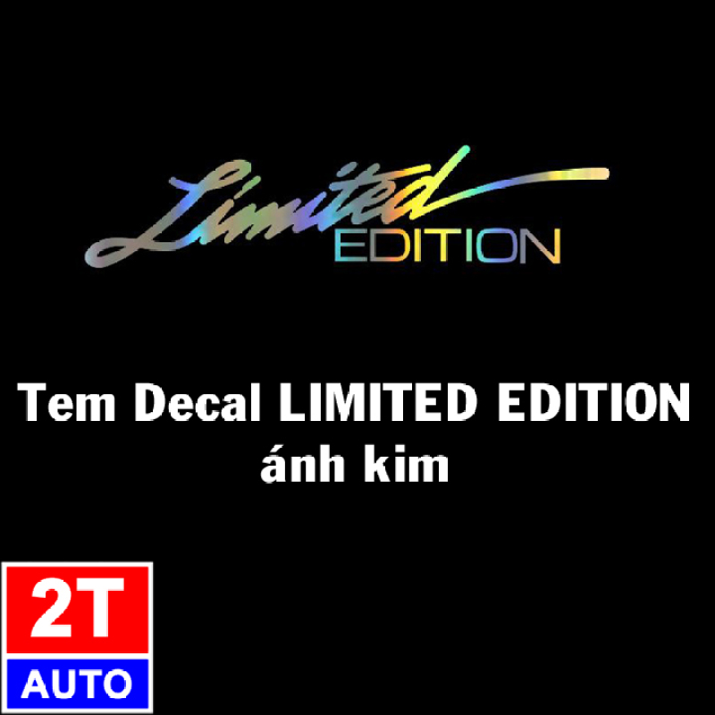 DECAL TEM XE LIMITED EDITION ÁNH KIM