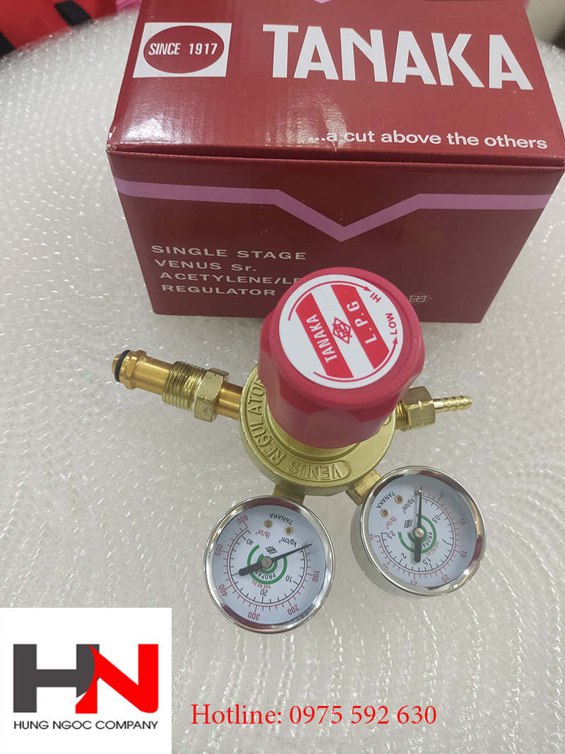 Đồng hồ giảm áp khí ga TANAKA