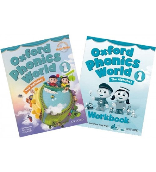 Oxford phonics world 1 ( 2 sách kèm CD)