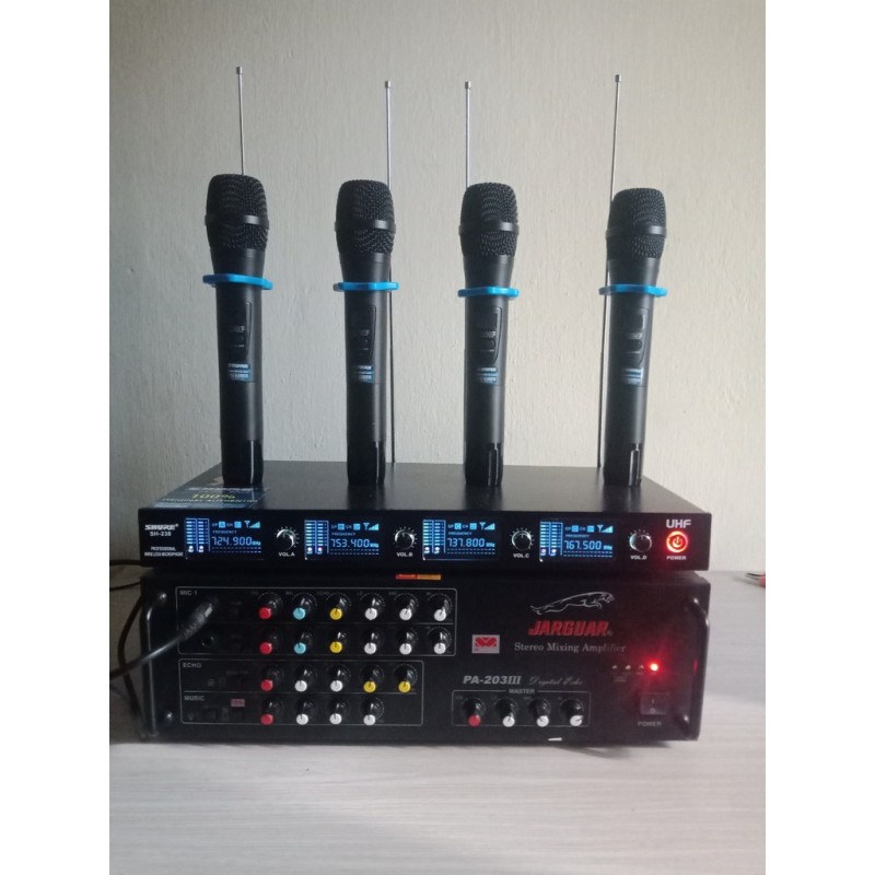 Micro Karaoke 4 Mic Sh238