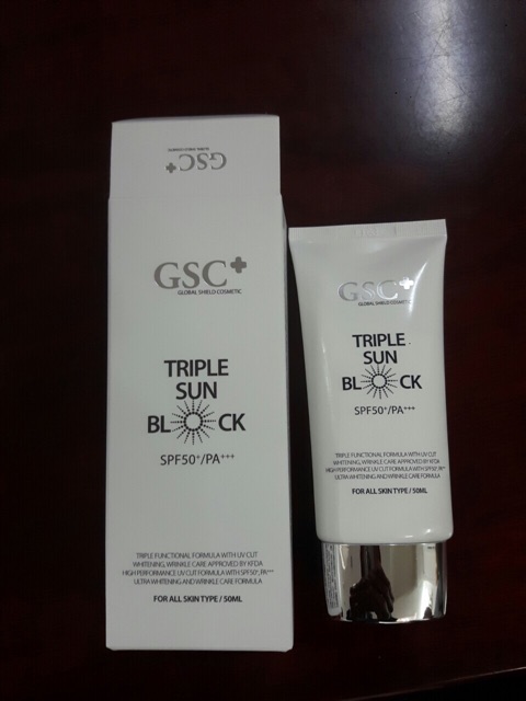 Kem Chống Nắng Triple Sun Block Gsc