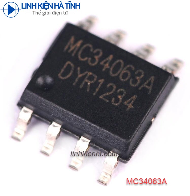 [10 CON] IC NGUỒN MC34063 DÁN MC34063A SOP-8 CHÍNH HÃNG