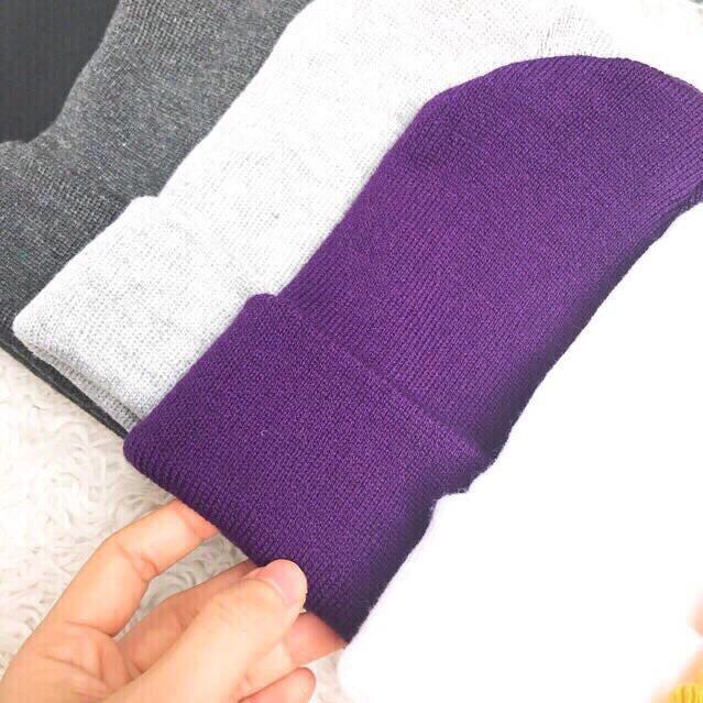 Mũ Len Beanie Nhiều Màu