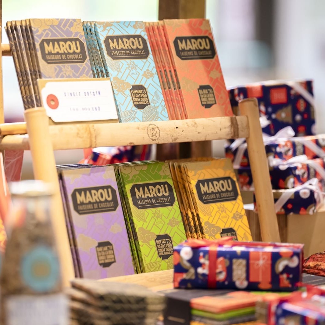 MAROU: Socola đen nguyên chất Bà Rịa 76%