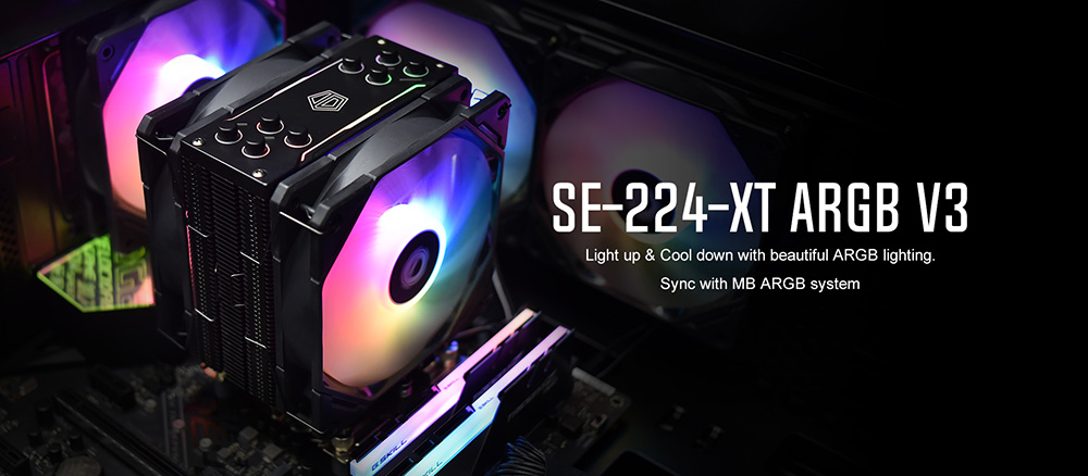 TẢN NHIỆT KHÍ ID-COOLING SE-224-XT ARGB V3