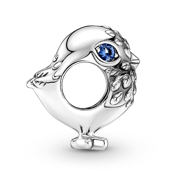 Charm bạc LAMY Gà con lấp lánh Sparkling Cute Chick 1210