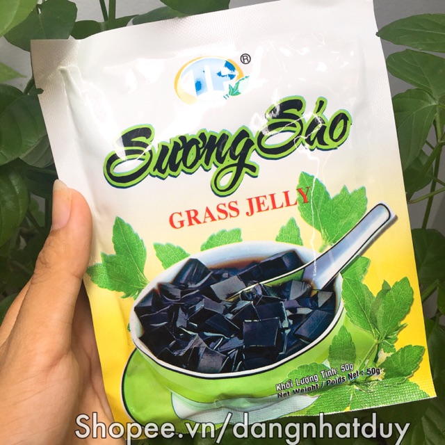Bột sương sáo Thuận Phát 50gram (kèm dầu chuối)