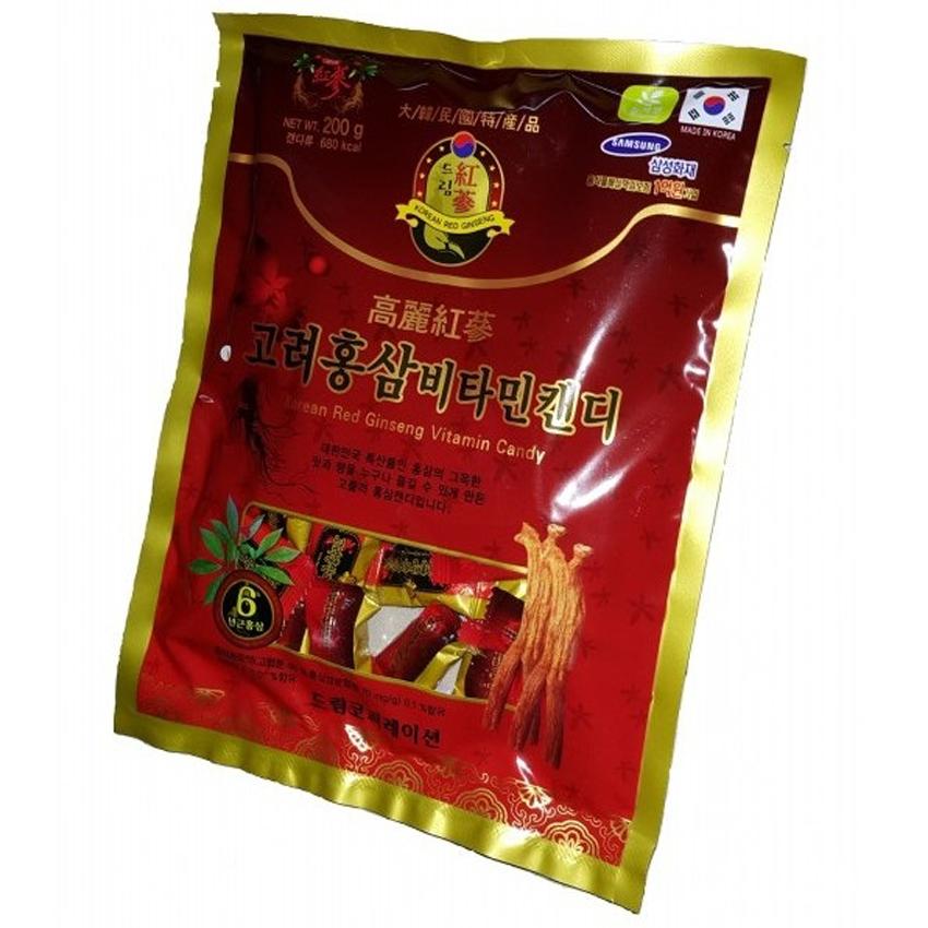 Combo 2 túi Kẹo Hồng Sâm Vitamin Hàn Quốc