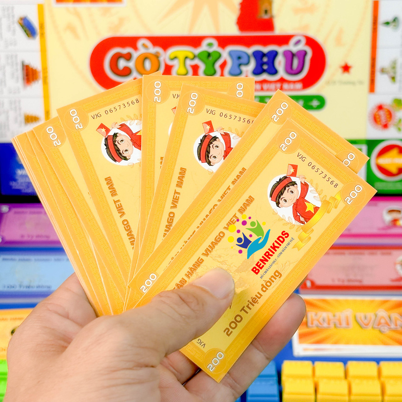 Đồ Chơi Cờ Tỷ Phú Thử Thách Làm Giàu Phiên Bản Mới Board Game Bàn Cờ Tỉ Phú Chính Hãng Phát Triển Tư Duy Cho Bé