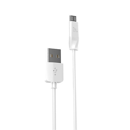 Cáp sạc Hoco X1 1m - cổng MicroUSB (Trắng) - Chính hãng