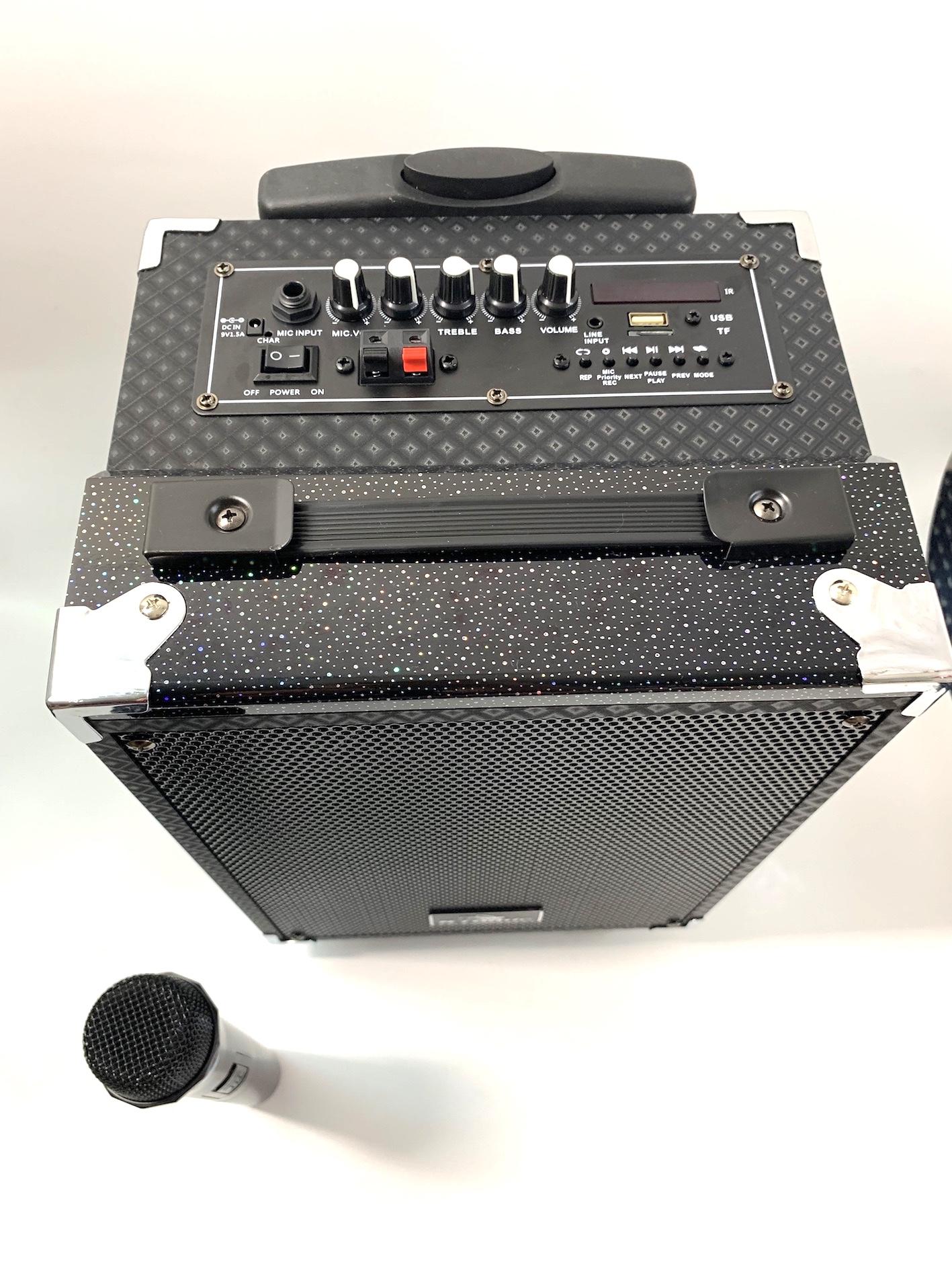 [HCM]Loa Kéo Bluetooth Karaoke Di Động Q8 Pro KIOMIC (Tặng 1 Micro Hát Siêu Hay)
