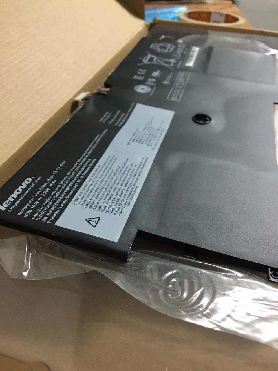 Pin Laptop Lenovo ThinkPad X1 Carbon Gen 2 (45N1700) ZIN