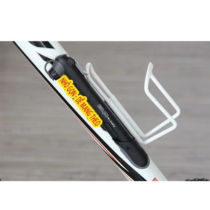 Bơm xe đạp mini bơm tay Giyo 04S
