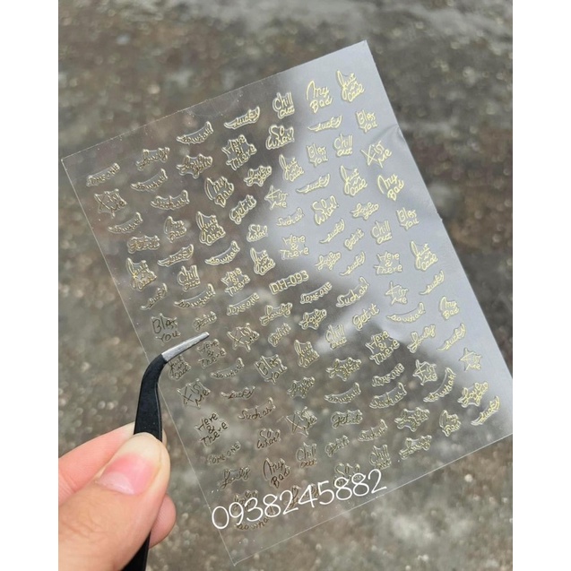 Sticker Dán Móng [ Rẻ Vô Địch]