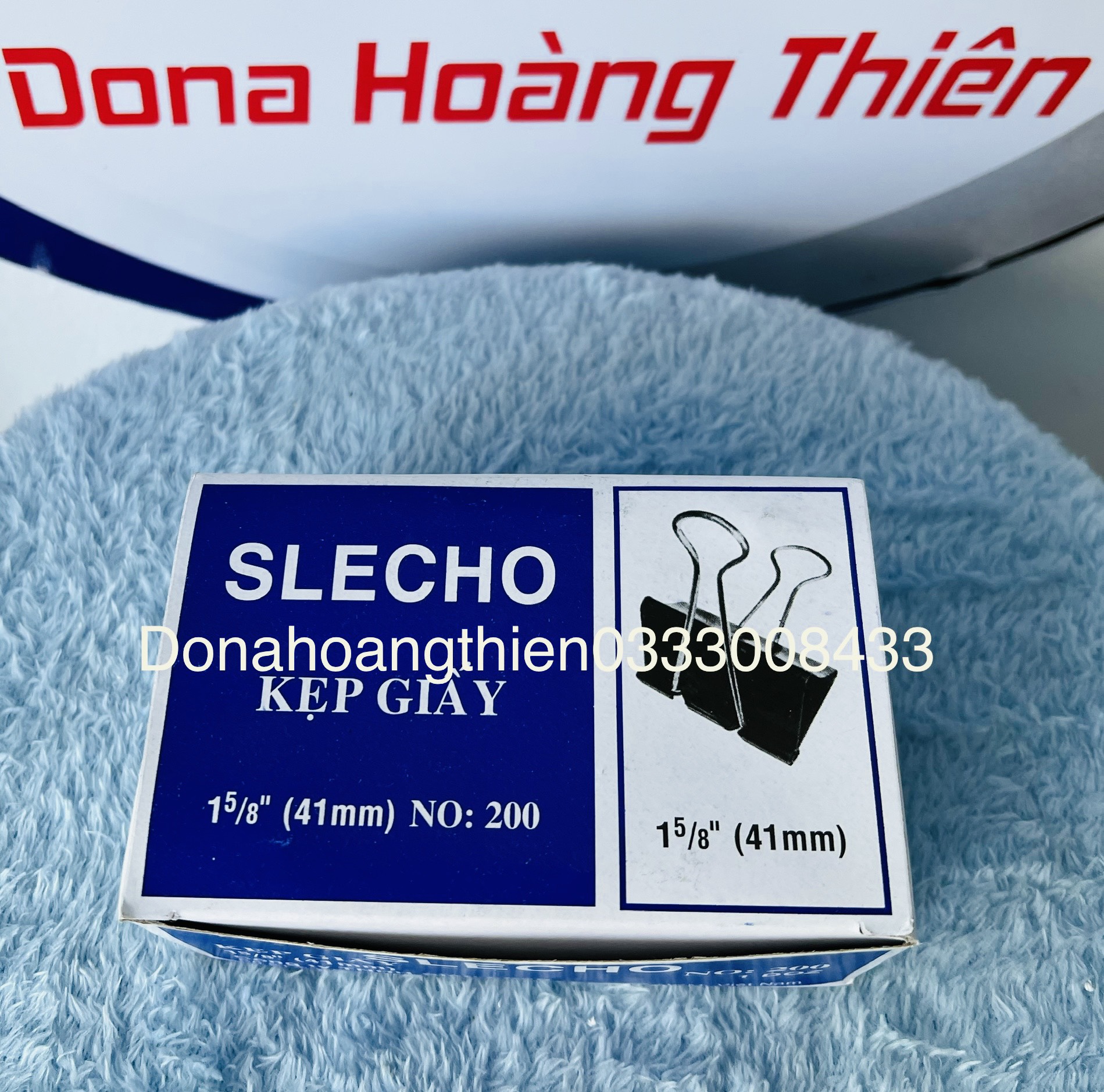 Kẹp bướm Slecho 32mm, 41mm, 51mm (Hộp)