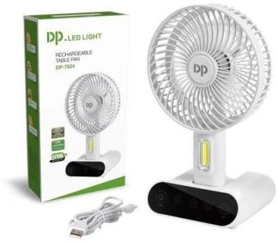 Quạt Sạc Điện Có Led Cảm Ứng 3 Chế Độ Mát DP-7624