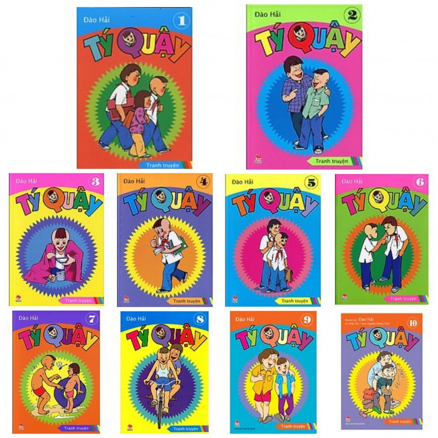 Truyện tranh tý quậy - trọn bộ 13 tập - nxb kim đồng - 1 2 3 4 5 6 7 8 9 10 11 12 131
